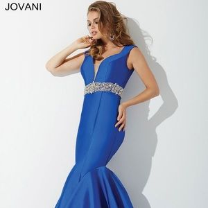 Royal Blue Jovani Dress